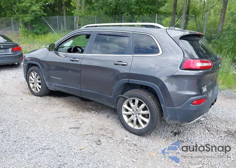 2014 Jeep Cherokee Limited from USA, damaged, VIN 1C4PJMDB2EW216225